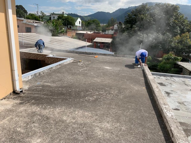 Proyecto: Impermeabilización terraza y Repinte Residencia